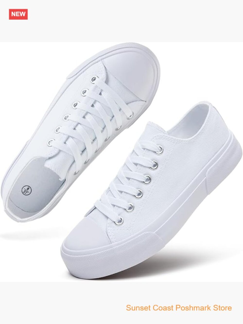 Low Top Canvas Sneakers Slip on Casual Tennis Shoes Women's Fashion Sneakers